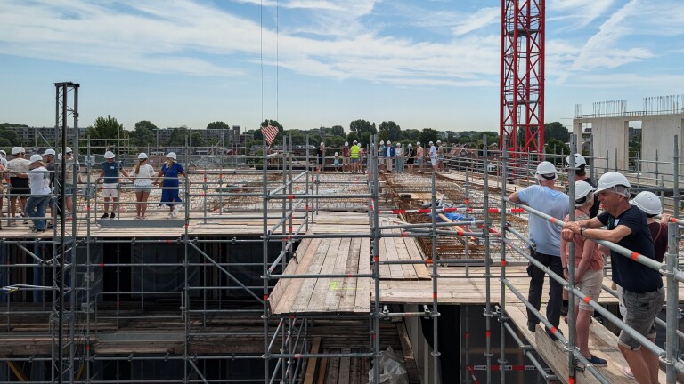 Trappetje op, trappetje af bij Dag van de Bouw: “Hier gaan we wonen!”