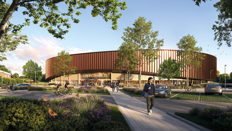 Eerste schetsen nieuw Sportpaleis Alkmaar onthuld, bouw moet volgend jaar al beginnen