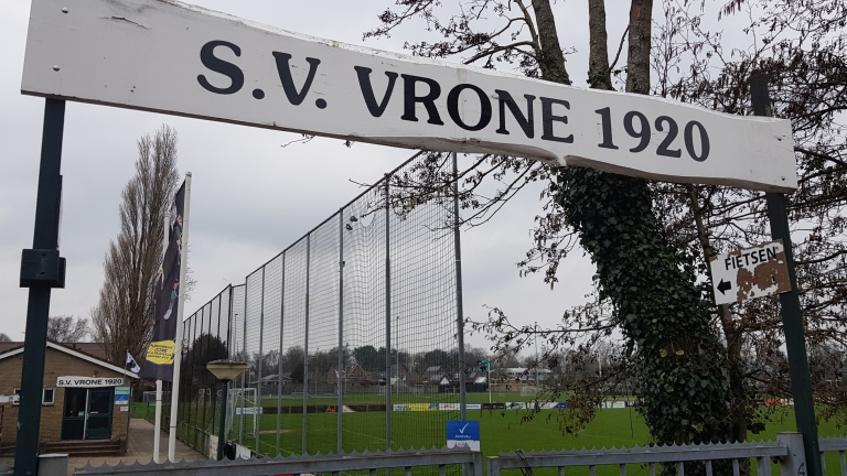 Vernieuwing sportcomplex SV Vrone opnieuw duurder: gemeente moet ruim vier ton extra uittrekken