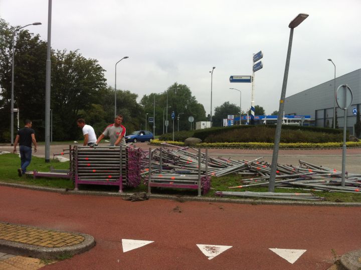 Verlies van lading loopt met sisser af (FOTO's)