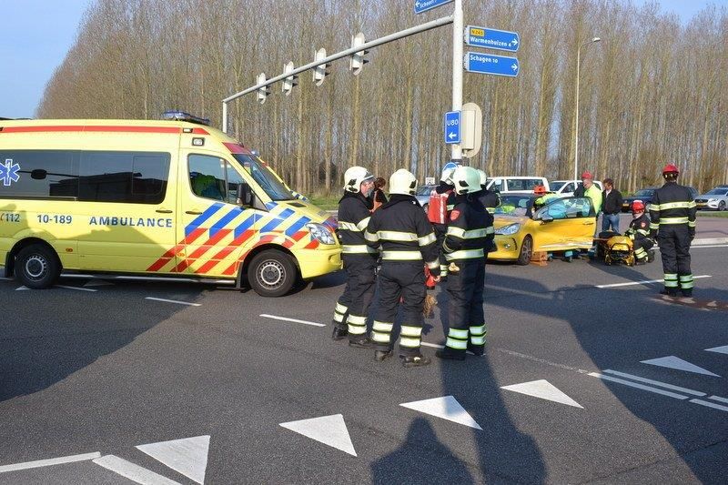 Gewonde bij zwaar ongeval N245 (FOTO's)