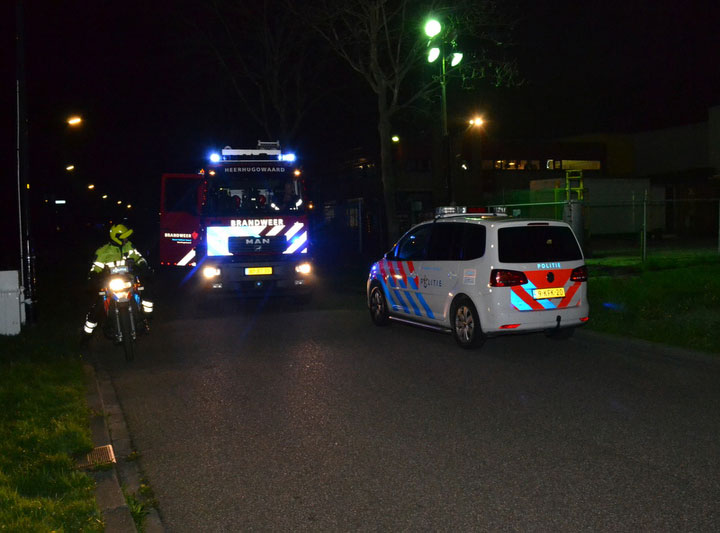 Groot alarm na loze brandmelding clubhuis Bandidos (FOTO'S)