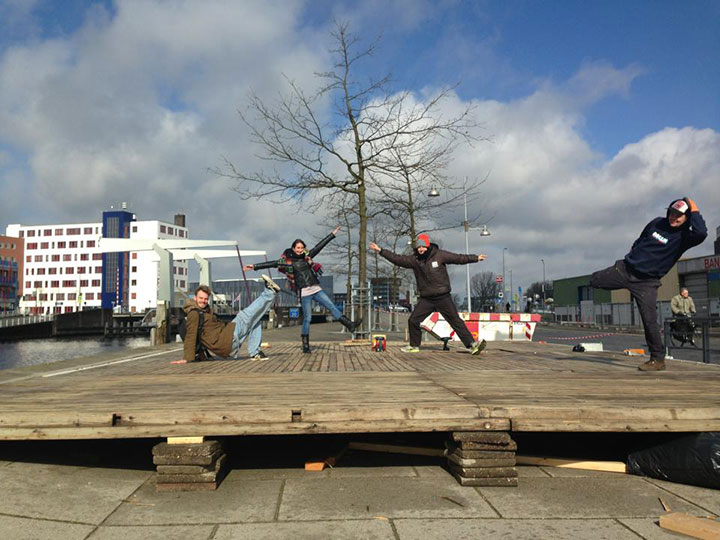 Stadsstrand De Kade krijgt vorm (FOTO's)