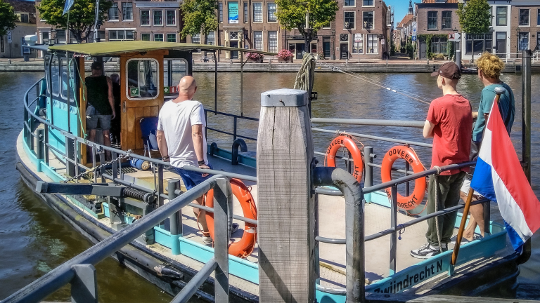 Pontje Alkmaar Schermereiland Bierkade