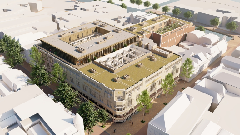 Oude V&D Alkmaar krijgt nieuw leven: start bouw appartementen nu echt in zicht