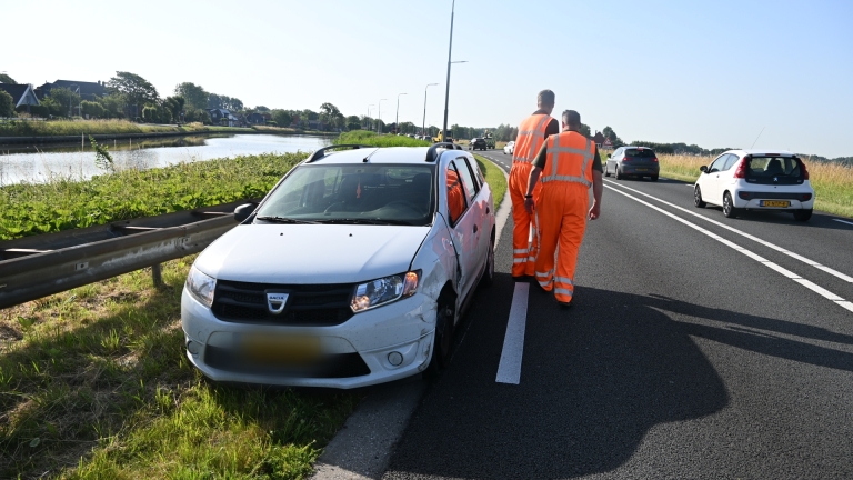 Opnieuw aanrijding tussen tegenliggers op N9