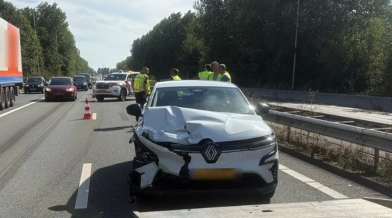 Flinke vertraging in avondspits richting Alkmaar na botsing op A9