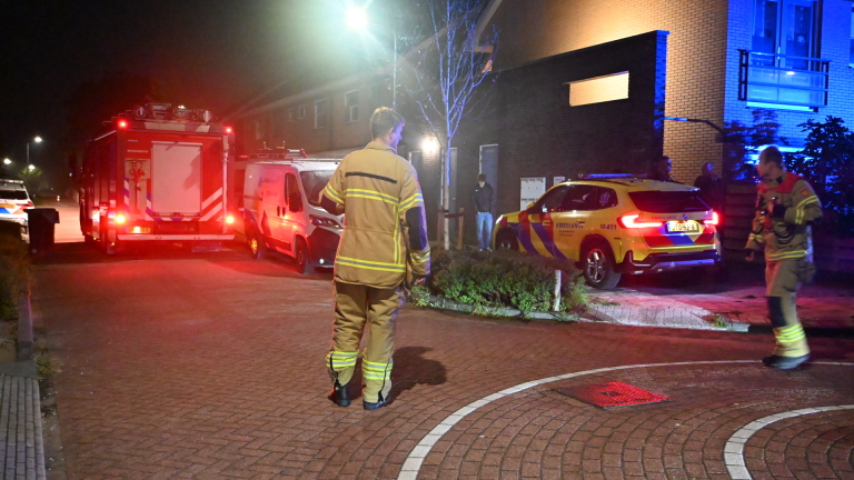 Flinke brand in appartementencomplex Broek op Langedijk, alle bewoners naar buiten