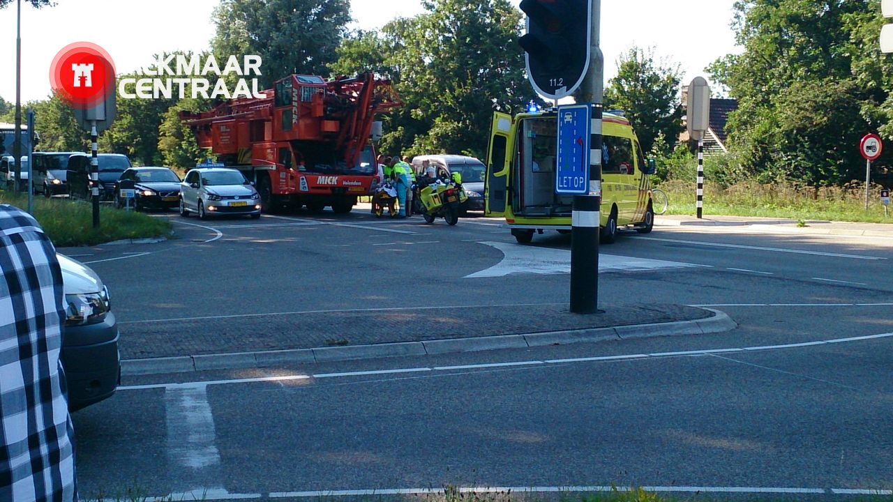 Gewonden bij bizar ongeval op de N504 bij Oudkarspel (FOTO's)