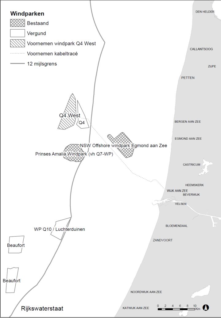 Groen licht voor derde windmolenpark voor de kust van Bergen (KAART)