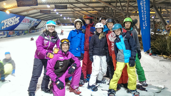 Onvergetelijke Olympische clinic voor winnend snowboardteam PCC Bergen (FOTO)