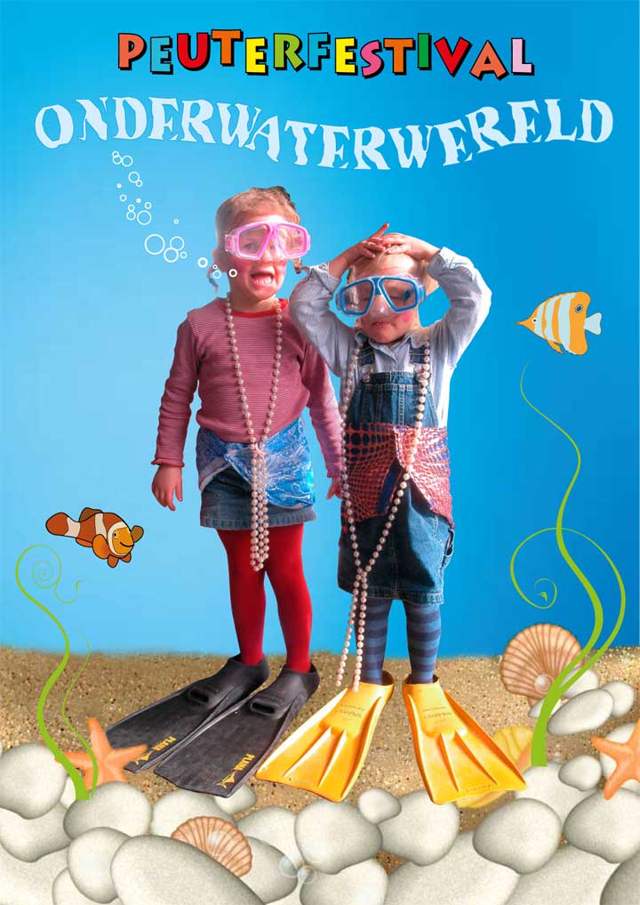 Peuterfestival ‘Onderwaterwereld’ in De Vest (FLYER)