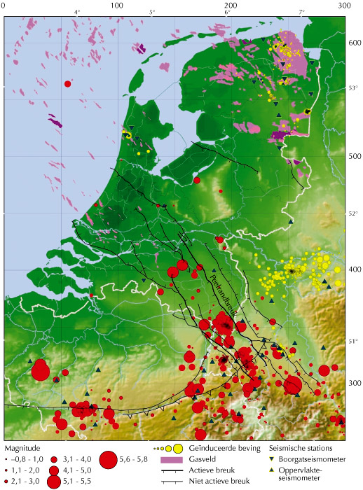 Opnieuw aardbeving voor de kust